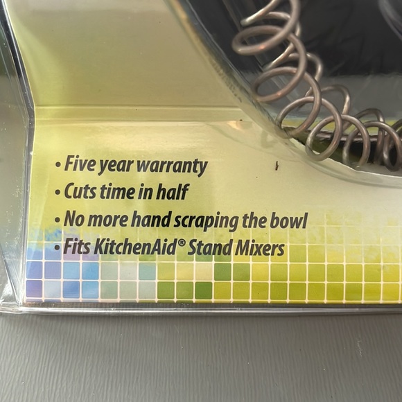 POURfect Whisk-A-Bowl Flex Edge Beater fits Tilt Head Mixer Attachment - Picture 3 of 11